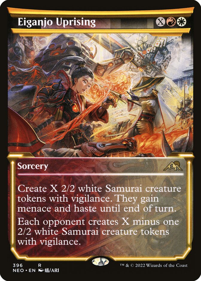 Eiganjo Uprising card front