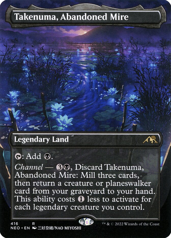 Takenuma, Abandoned Mire card front