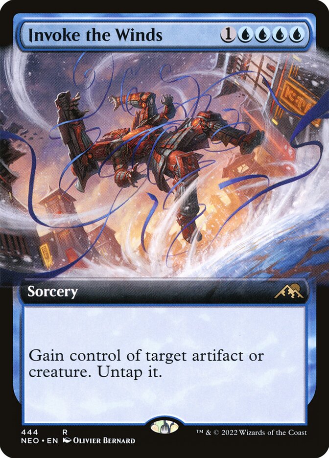 Invoke the Winds card front