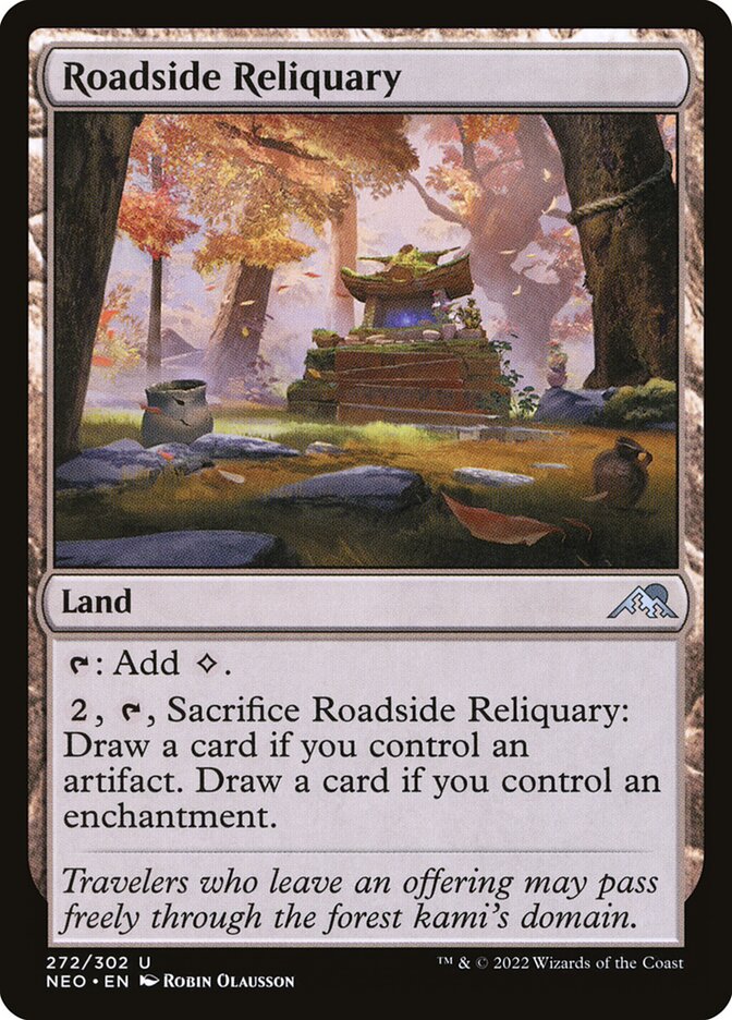 Roadside Reliquary card front