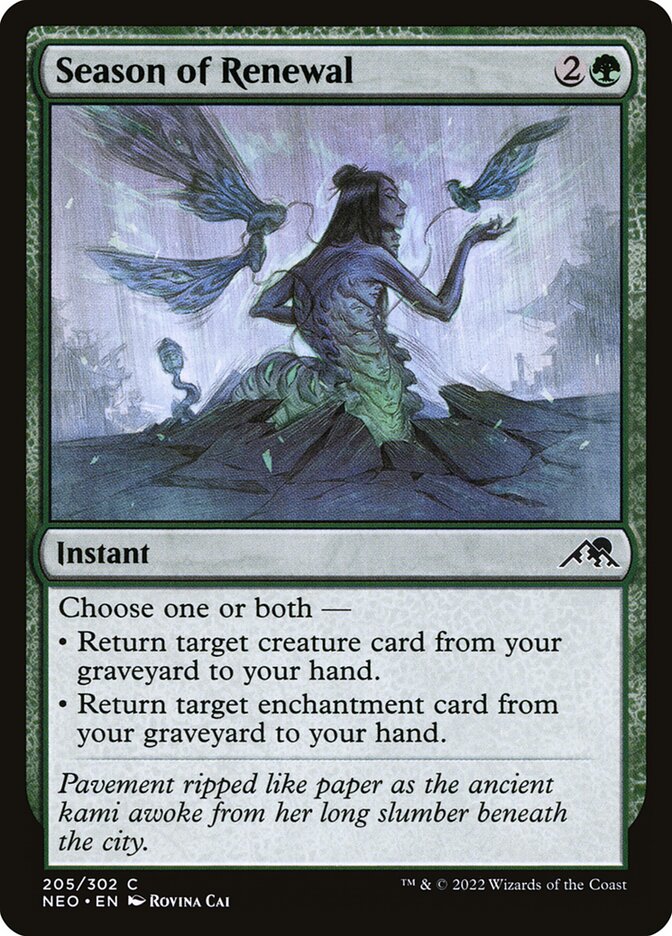 Season of Renewal card front