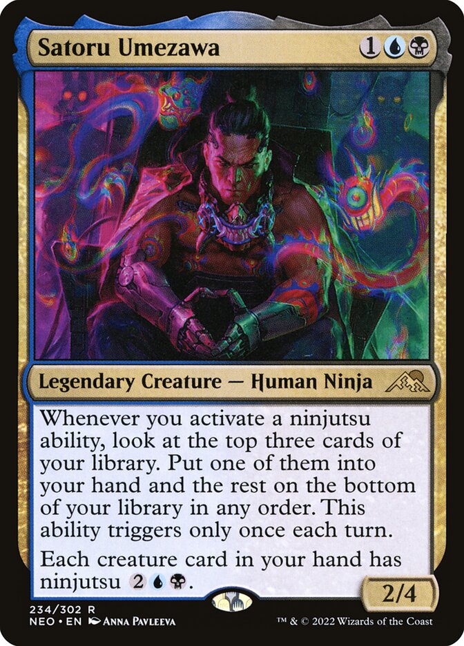 Satoru Umezawa card front