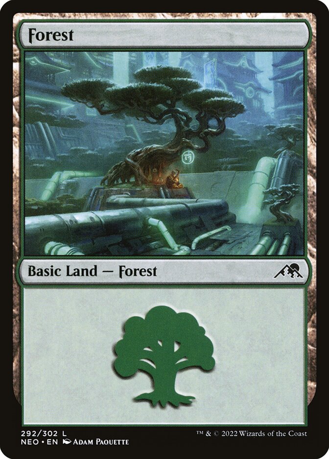 Forest card front