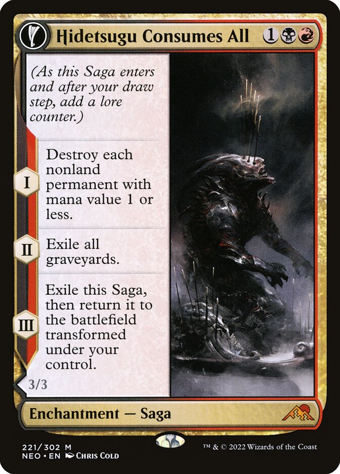 Hidetsugu Consumes All card front