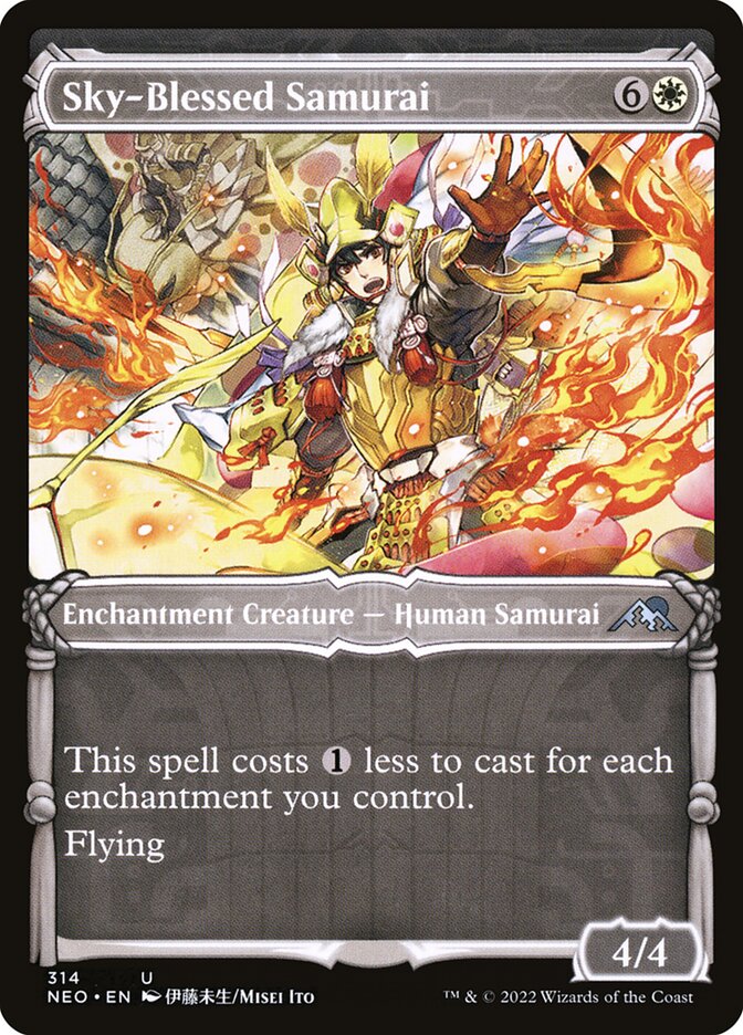 Sky-Blessed Samurai card front