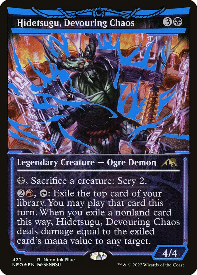 Hidetsugu, Devouring Chaos card front