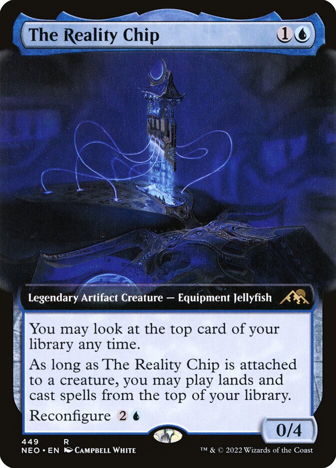 The Reality Chip card front