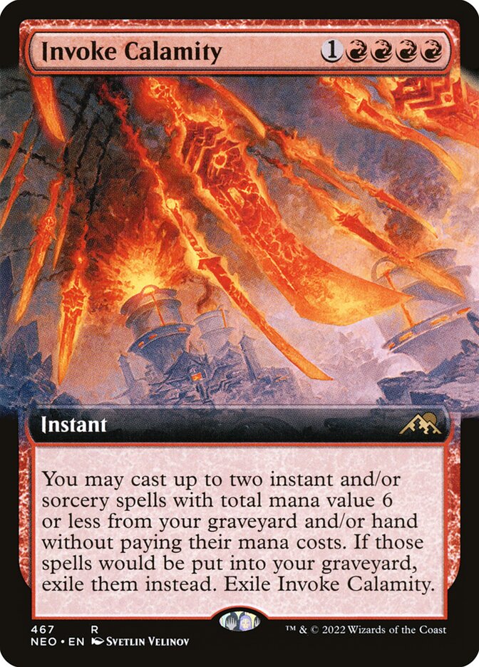 Invoke Calamity card front