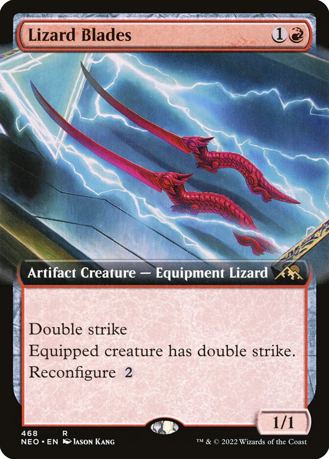 Lizard Blades card front