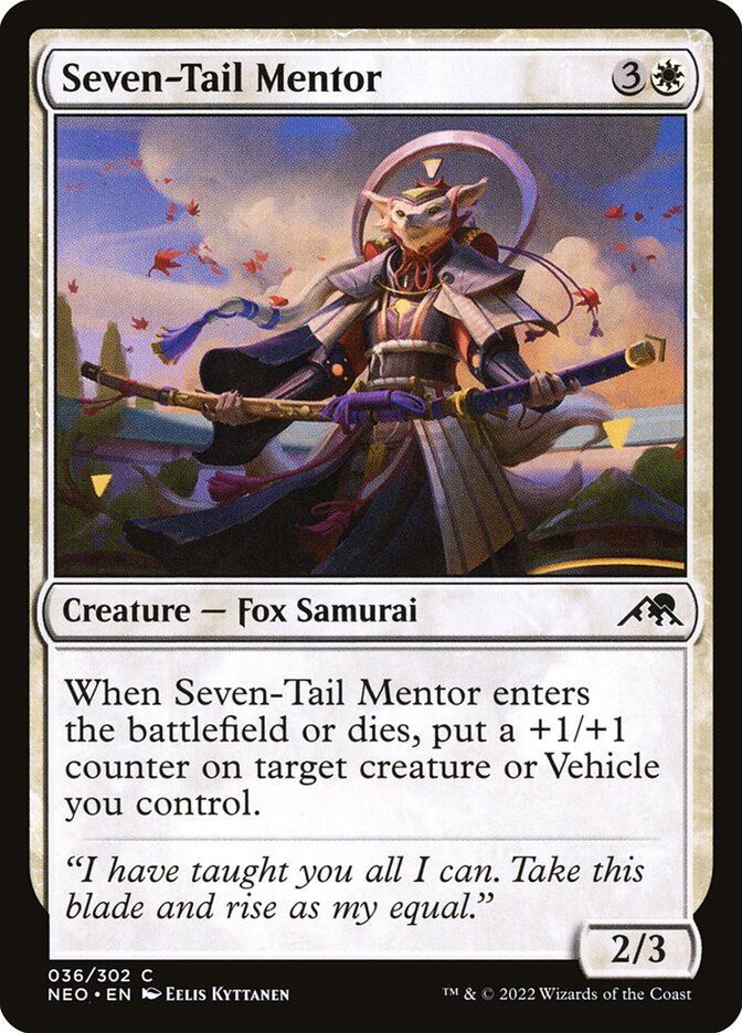 Seven-Tail Mentor card front