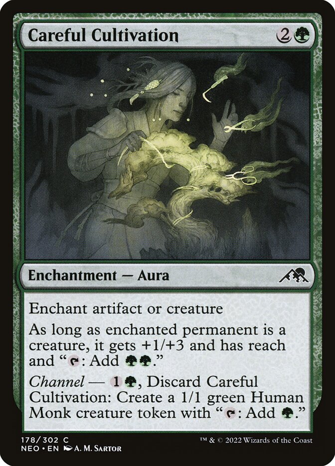 Careful Cultivation card front
