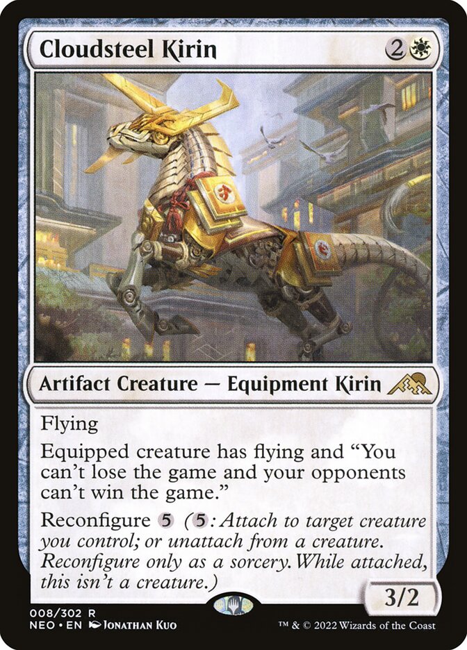 Cloudsteel Kirin card front