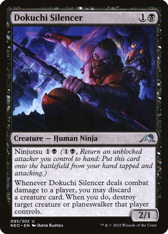 Dokuchi Silencer card front