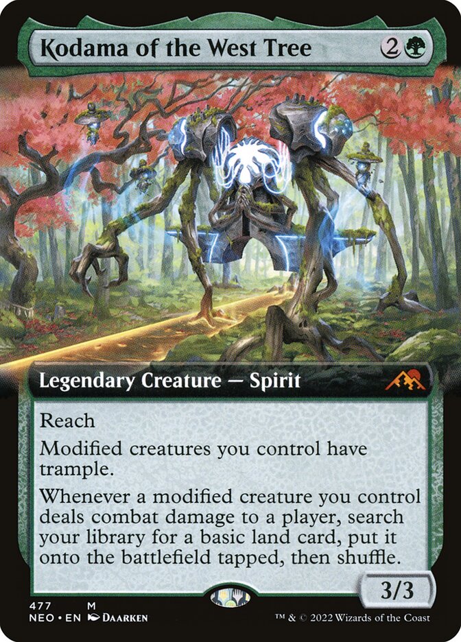 Kodama of the West Tree card front