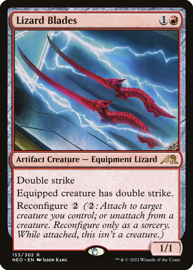 Lizard Blades card front