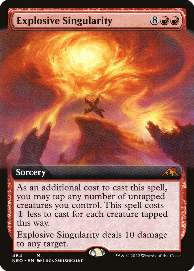 Explosive Singularity card front