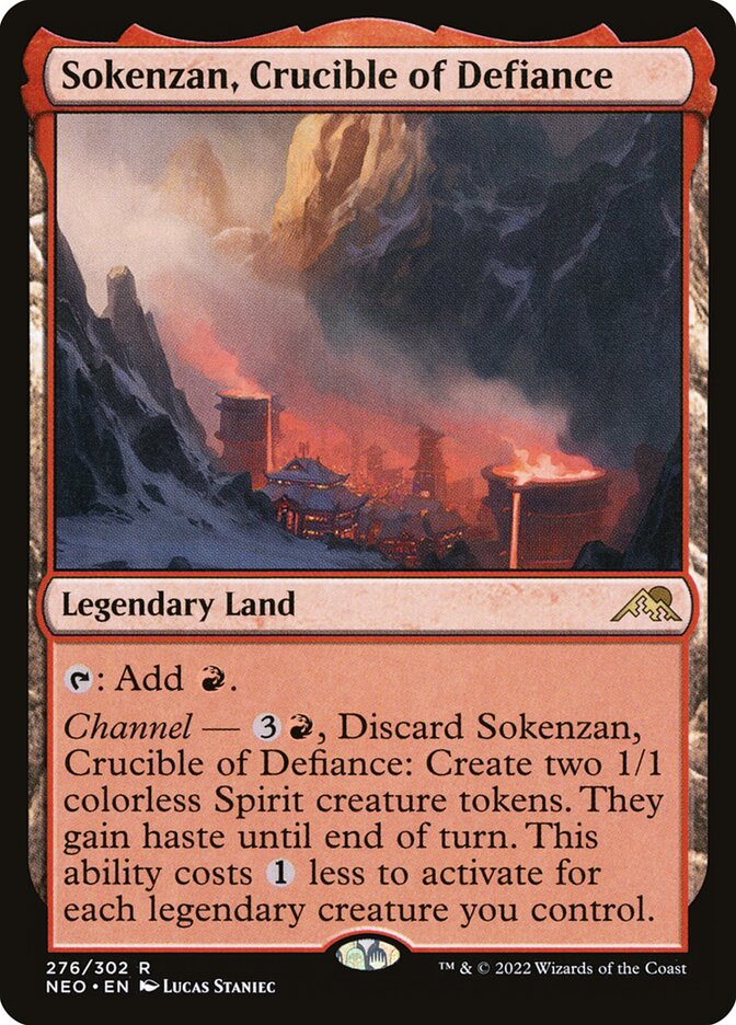 Sokenzan, Crucible of Defiance card front