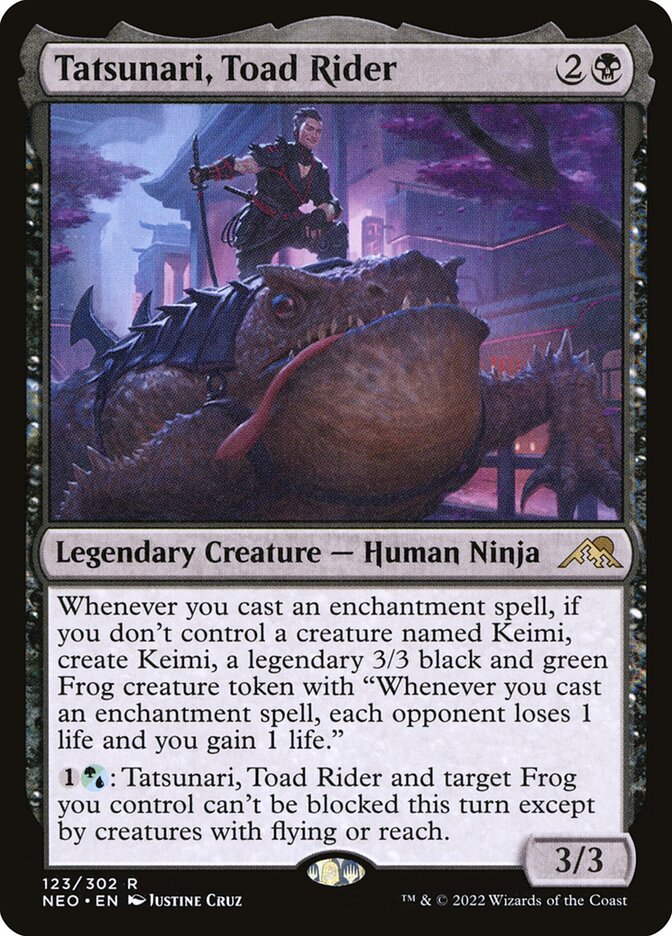 Tatsunari, Toad Rider card front