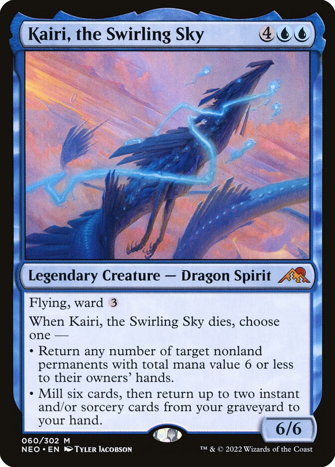 Kairi, the Swirling Sky card front