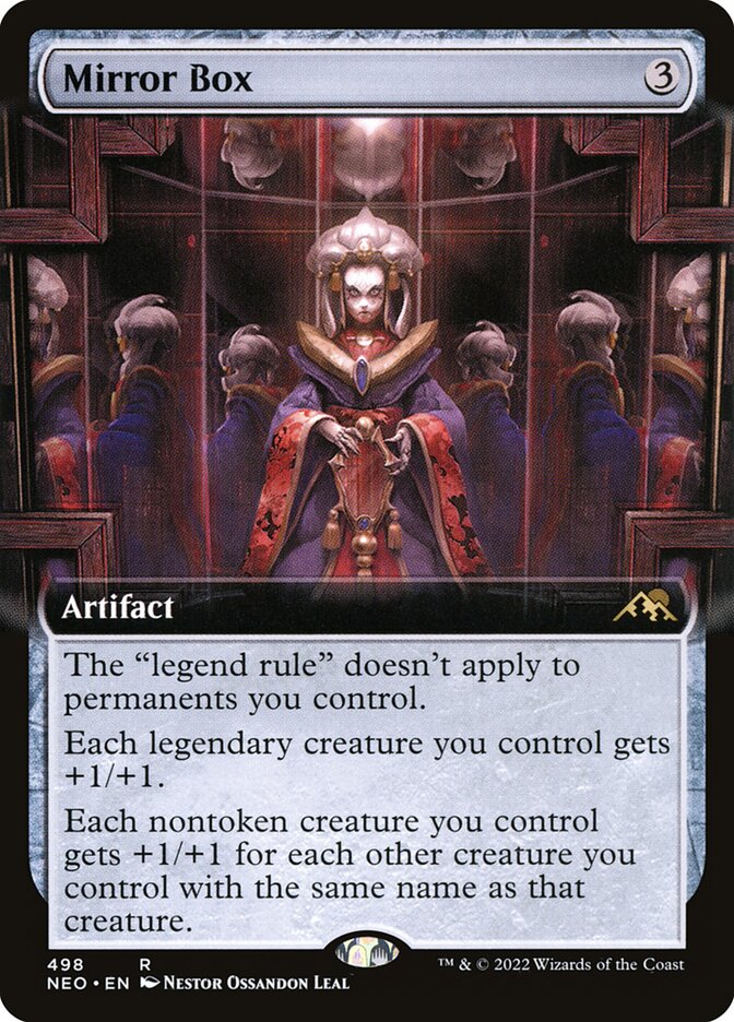 Mirror Box card front