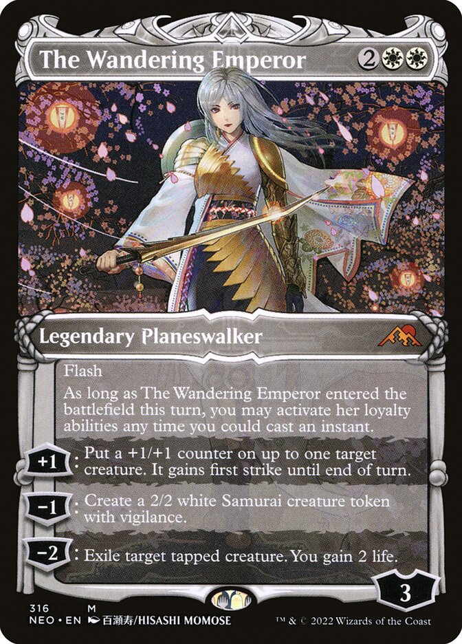 The Wandering Emperor card front