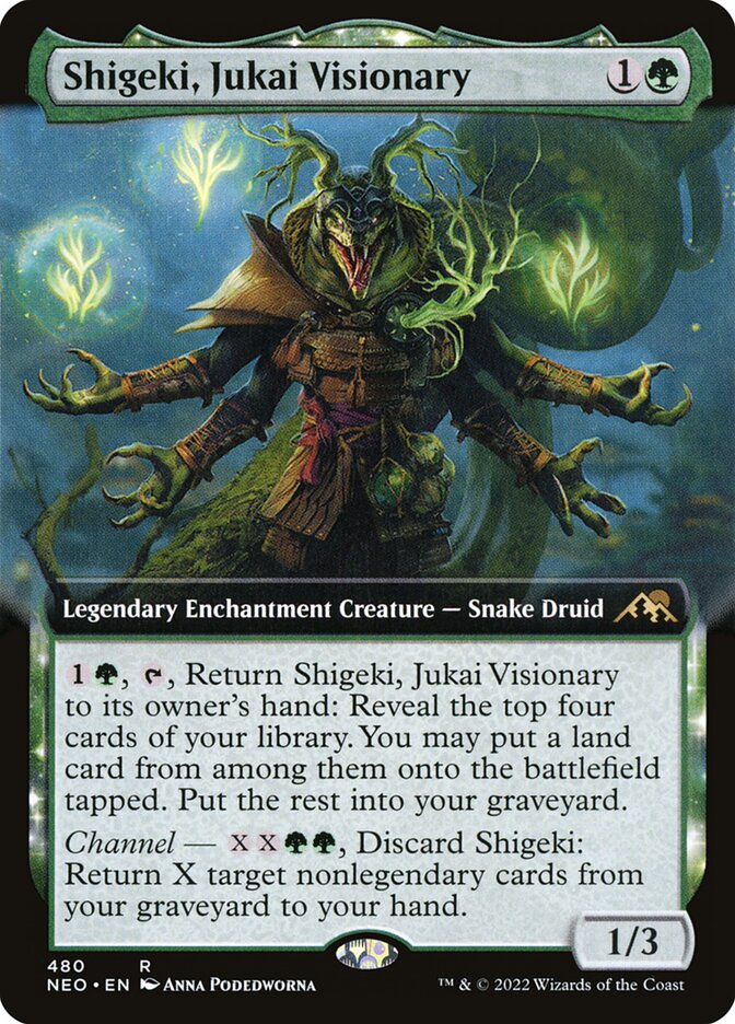 Shigeki, Jukai Visionary card front