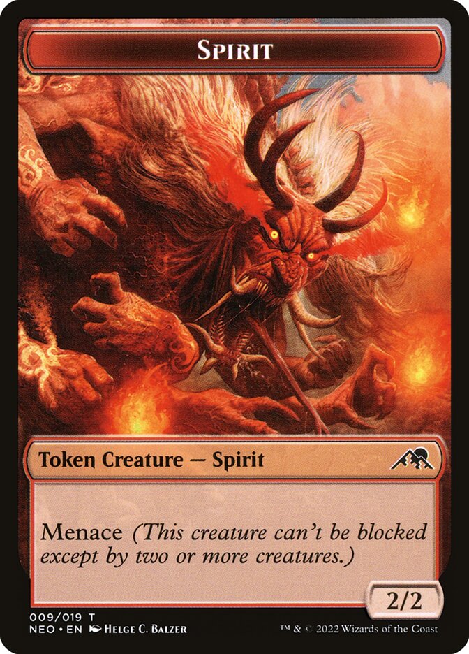 Spirit card front