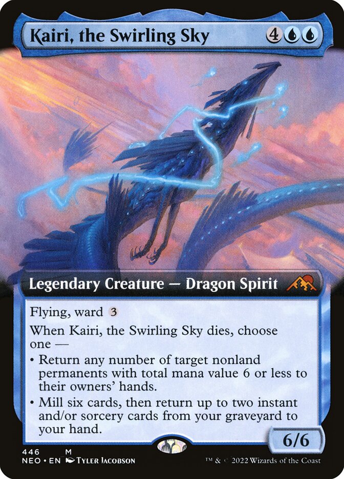 Kairi, the Swirling Sky card front
