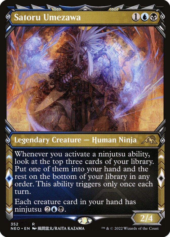 Satoru Umezawa card front