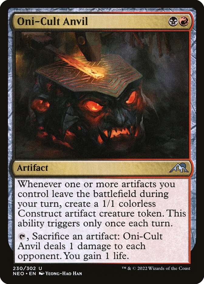 Oni-Cult Anvil card front