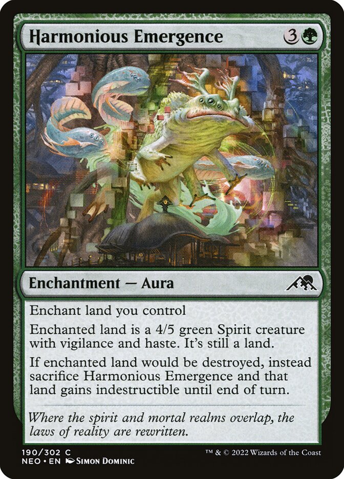 Harmonious Emergence card front
