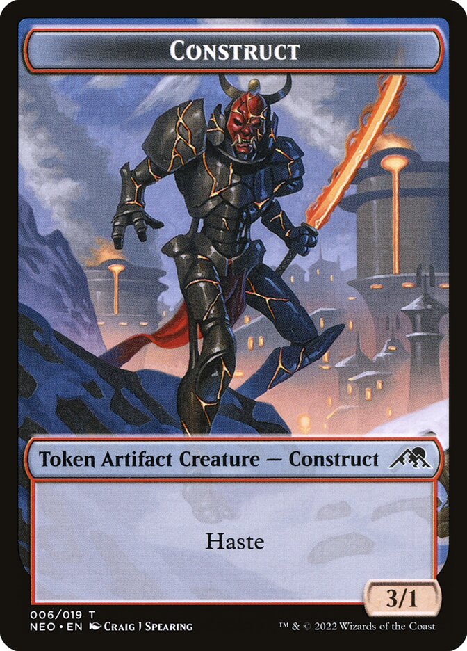 Construct card front