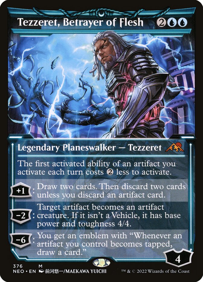Tezzeret, Betrayer of Flesh card front
