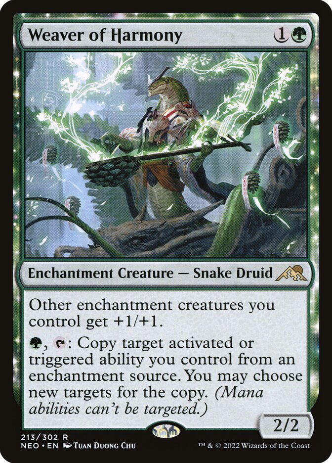 Weaver of Harmony card front