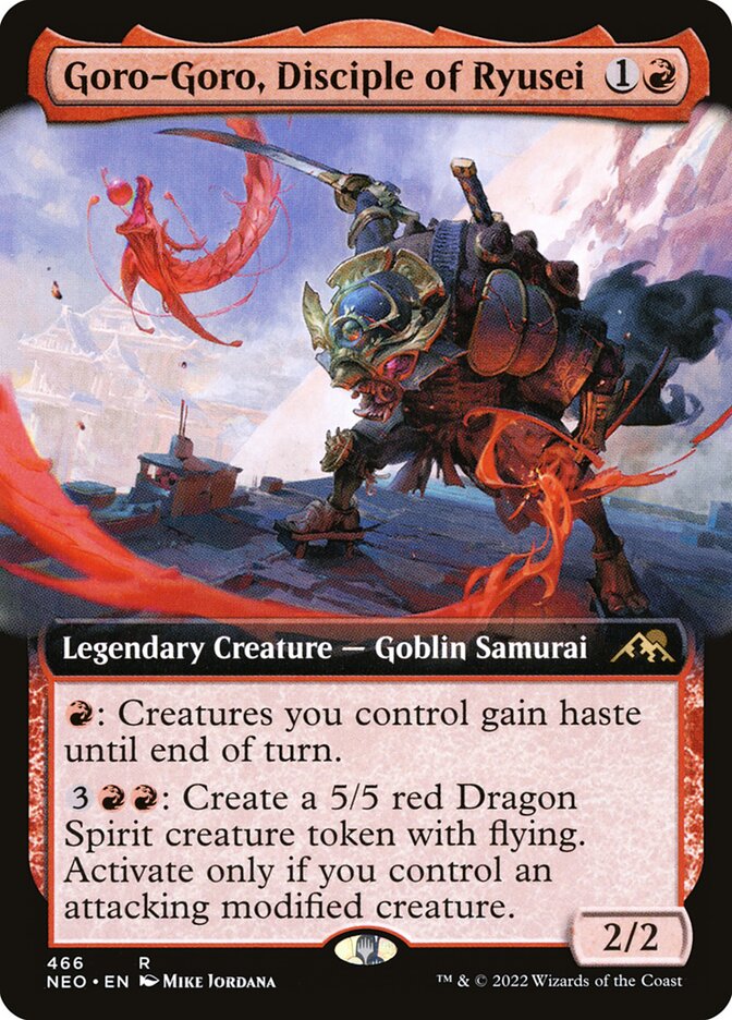 Goro-Goro, Disciple of Ryusei card front