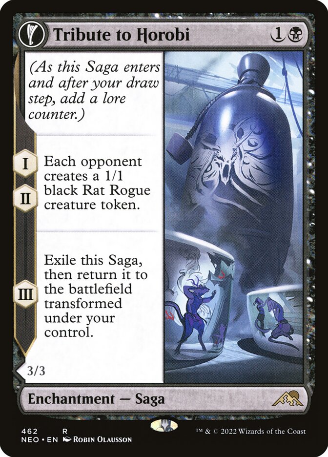Tribute to Horobi card front