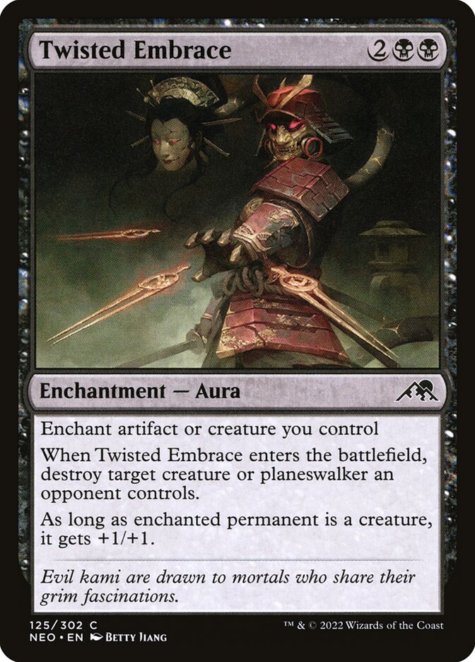 Twisted Embrace card front