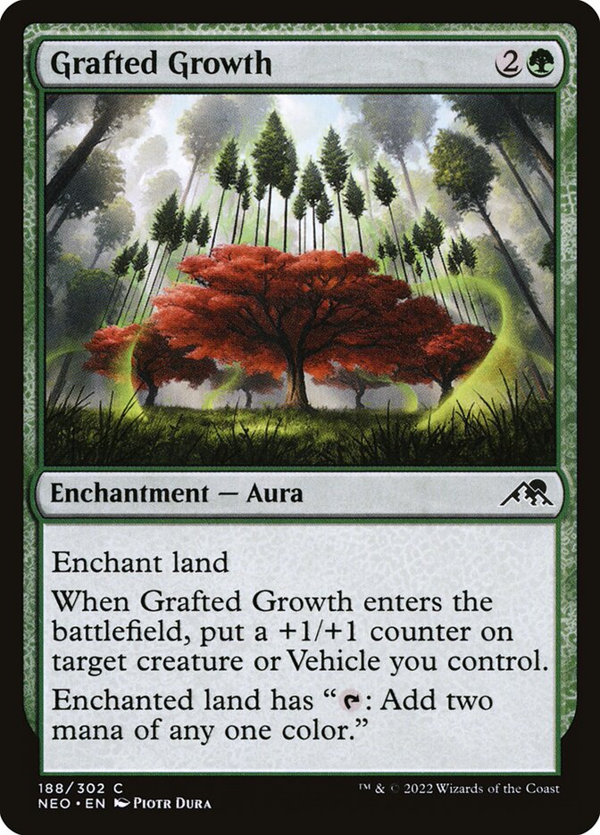 Grafted Growth card front