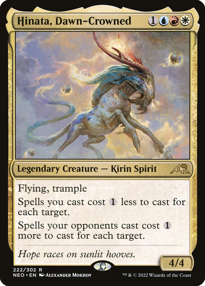 Hinata, Dawn-Crowned card front