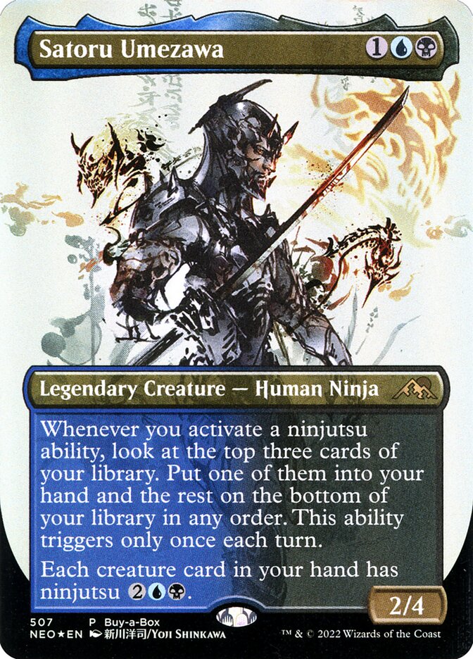 Satoru Umezawa card front