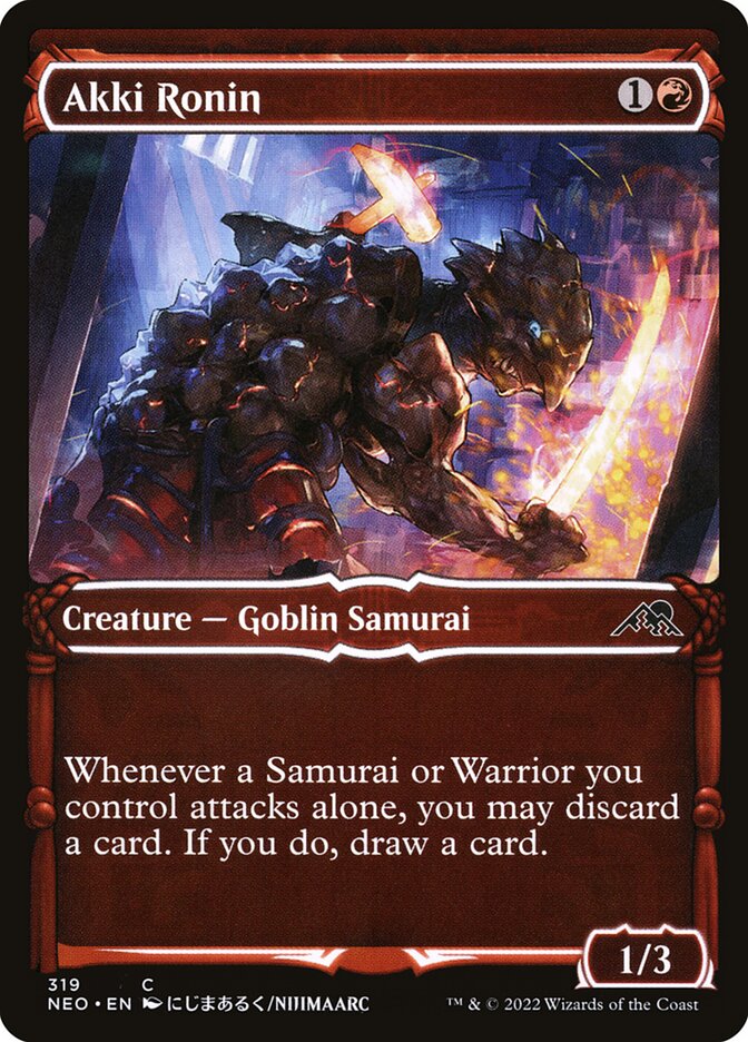 Akki Ronin card front