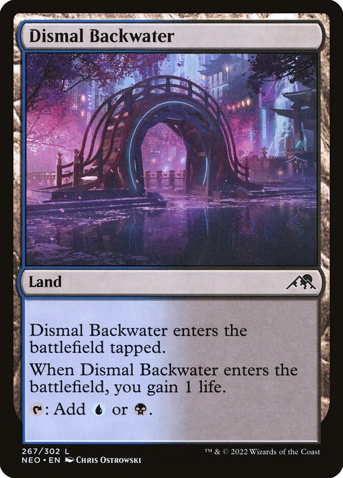 Dismal Backwater card front