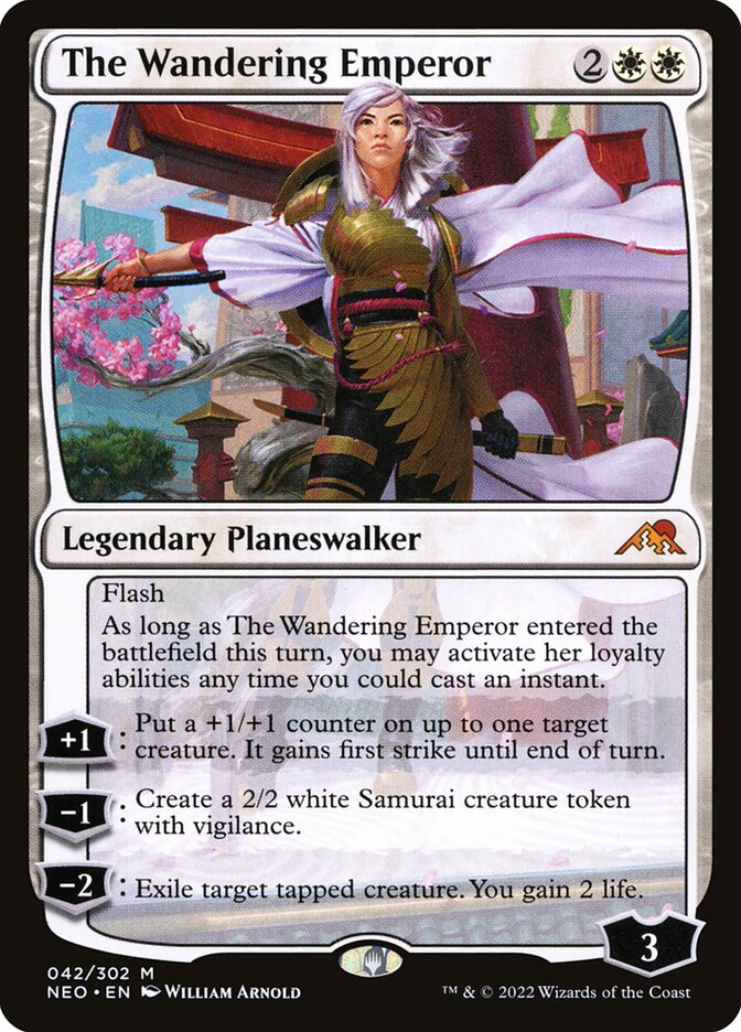 The Wandering Emperor card front