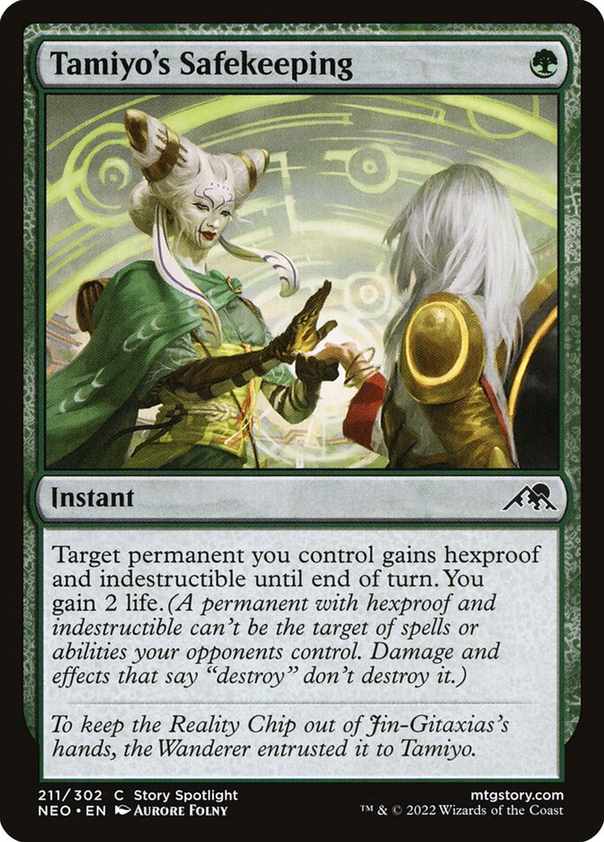 Tamiyo's Safekeeping card front