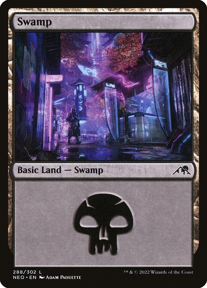 Swamp card front