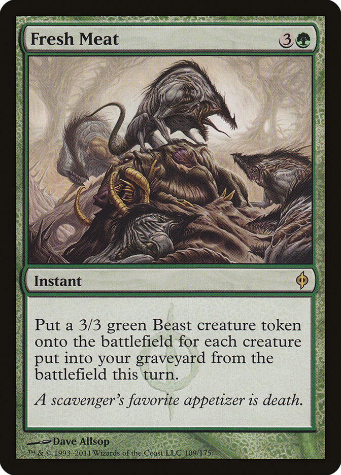 Fresh Meat card front