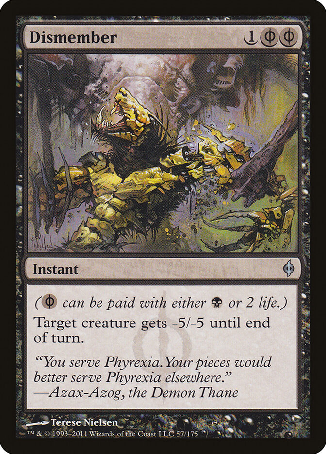 Dismember card front