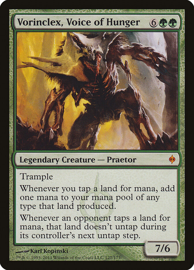 Vorinclex, Voice of Hunger card front