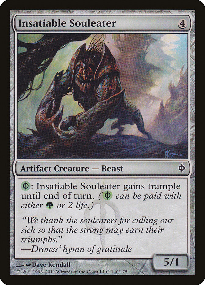 Insatiable Souleater card front