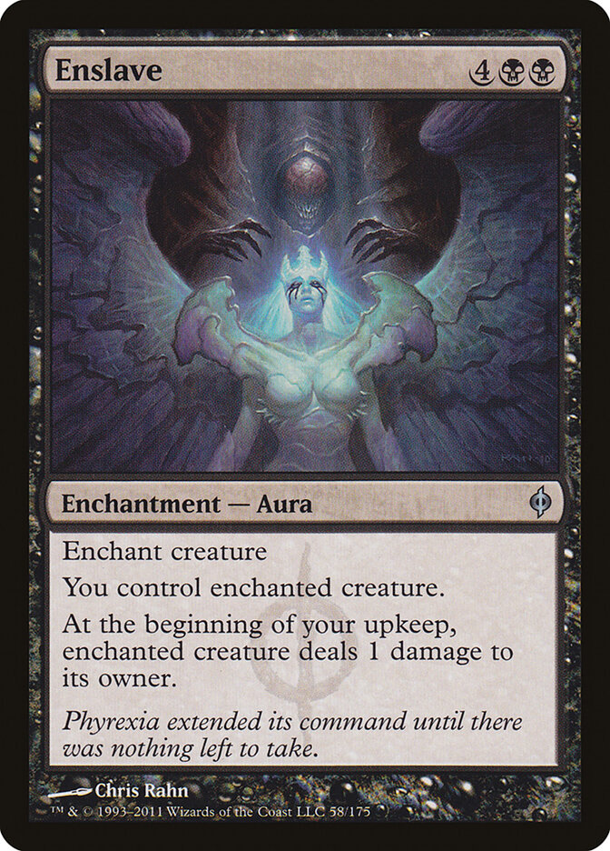 Enslave card front